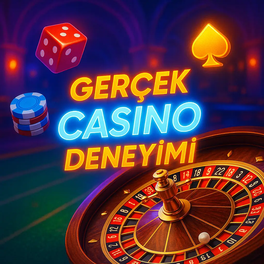 Gerçek Casino Deneyimi Parlak ışıklar altında canlı casino atmosferi